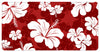 HIBISCUS DREAMS RED Campervan Mats