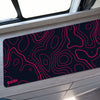 TOPOGRAPHY HOT PINK Campervan Mats