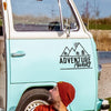 Adventure Awaits Classic Mountains - Decal