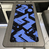 GRUNGE PEAKS LIGHT BLUE Campervan Mats