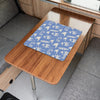 SURFS UP LIGHT BLUE Campervan Mats