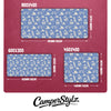 SURFS UP LIGHT BLUE Campervan Mats