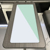 OFF WHITE / PASTEL MINT Two Tone Campervan Mats