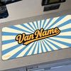 SUNBEAM Custom Van Name Mat - PERSONALISED
