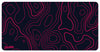 TOPOGRAPHY HOT PINK Campervan Mats