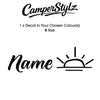 Doodle Sun Van Name