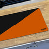 BLACK / BURNT ORANGE Two Tone Campervan Mats