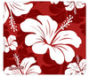 HIBISCUS DREAMS RED Campervan Mats