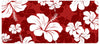 HIBISCUS DREAMS RED Campervan Mats