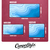 TOPO WAVES Campervan Mats