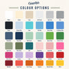 BLOCK COLOUR Custom Campervan Mats