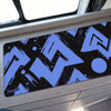 GRUNGE PEAKS LIGHT BLUE Campervan Mats