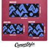 GRUNGE PEAKS LIGHT BLUE Campervan Mats