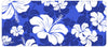 HIBISCUS DREAMS BLUE Campervan Mats