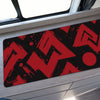 GRUNGE PEAKS RED Campervan Mats