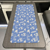 SURFS UP LIGHT BLUE Campervan Mats