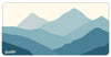 PASTEL MOUNTAINS Campervan Mats