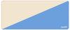 CREAM/LIGHT BLUE Two Tone Campervan Mats